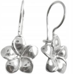 Angel gold Ezüst Fülbevaló Virág Mintával Lányoknak 925-ÖS Ezüst