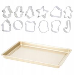 La Cuisine Mézeskalács Lyukasztó 13 Db Rozsdamentes Acél Tepsi 41X28X3CM (170492820-KIB)