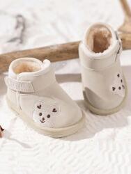 Shein Bézs Tépőzáras Hótaposó (18) (609443)