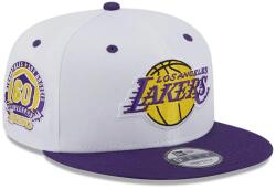 New Era New Era, Sapca baseball 9fifty patch Los Angeles Lakers, Alb mat (60364274-Alb)