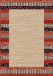 LOTOS Covor Clasic, Lotos 1591, Crem Rosu, Diverse Dimensiuni, 1800 gr mp (1591-120-1523) Covor