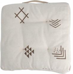 Home Styling Collection Székpárna Pamut fehér Etno mintás szögletes 40x40 (A35993350)