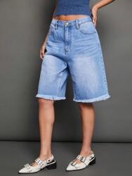 Shein Kék Farmer Rövidnadrág (28) (610107)