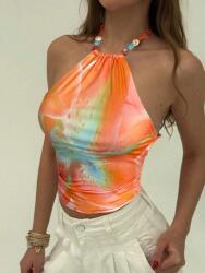 Shein Narancssárga Hát Nélküli Felső (s) (610042)