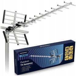Berdsen Kültéri Irányított Földfelszíni Tv Antenna DVB-T2 Ultra Hd 4K Lte Szűrő (395100)