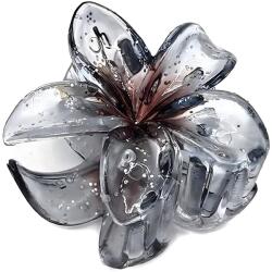 HARAHU Agrafă pentru păr Flower - Neagră KP39306