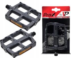 Prox Fekete platform pedál VPE-899 Prox fényvisszaverőkkel, erős műanyag (PE VPE-899 PROX)