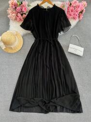 Shein Fekete Fodros Ruha Öv (1XL) (607419)