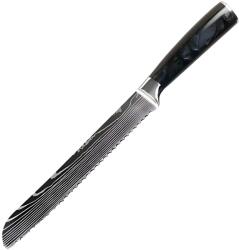 HARAHU Cuțit de bucătărie BL-39301 - Pâine / Negru KP39301