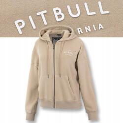Pitbull Női cipzáras kapucnis pulóver Pitbull Sportos kényelmes Washed Manzanita (134016250002)