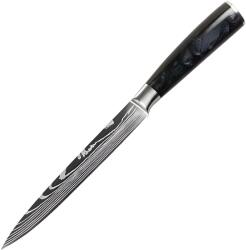 HARAHU Cuțit de bucătărie BL-39302 - Slicing / Negru KP39302