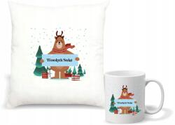 agmART Karácsonyi Ajándék Mikulás Párna És Bögre szett nagy választékban