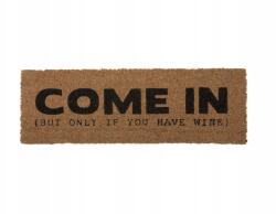 Present Time Lábtörlő Téglalap Alakú Ajtóhoz 75 x 26 Felirattal (PT3873BK)