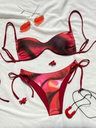 Shein Mintás Kétrészes Ruha (M) (609323)