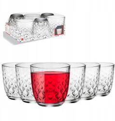 Bormioli Rocco Poharak Bormioli Rocco Glit 300 ml 6 db Elegáns átlátszó üveg (5901468201273)