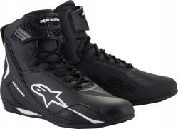 Alpinestars Motoros Cipő Alpinestars Faster 4 Black/white 42, 5 (9, 5)