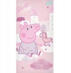 Carbotex Peppa malac Dreamland fürdőlepedő, strand törölköző 70x140cm (PP235033 -R)
