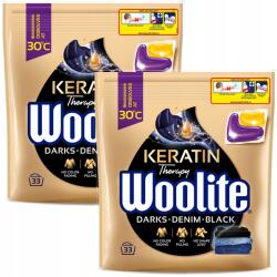 Woolite Kapszulák Fekete Ruhák Mosásához Keratinnal 2X33 66 Darabos Szett (5903818510974)