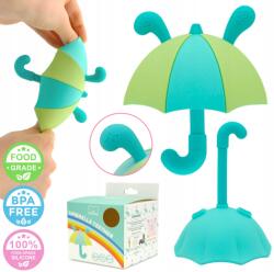 SafeTeddy Szilikon rágóka esernyő szenzoros fogzás nyugtató SafeTeddy (ST-1403)