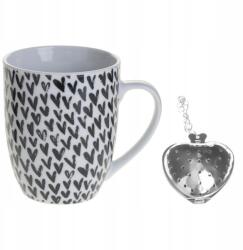 Secret De Gourmet Teásbögre porcelán teafőzővel, 360 ml (154335)