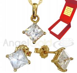 Deem Arany Szett Négyzet Alakú Strasszok 585 Négyzetek (S0836B/5-KW)