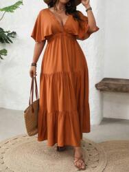 Shein Trapéz Ruha Fodros (1XL)