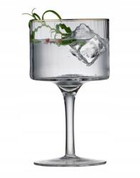  Lyngby Palermo Pohár Gin & Tonic 4 db 450 ml Arany Rant Ryflált (23714)