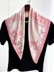 Shein Szatén Sál Ekrü Mintával