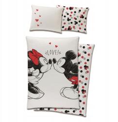Carbotex Disney Mickey Love ágyneműhuzat 140×200cm, 70x90 cm (MCK219012-PP)