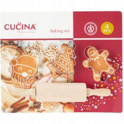 La Cuisine Gyerek Sütő Szett Fa Henger 21X4CM 3 Forma 4CM (170493020-KIB)