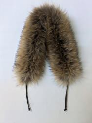  Tenyésztett nyest természetes szőréből készült gallér