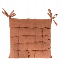 Home Styling Collection Székpárna Szürke Steppelt Pamut Kötésű 40 x 40 cm (A96000650 -terracotta)
