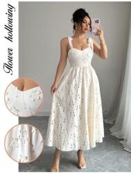 Shein Ecru Ruha MIDI Mintás (L) (609346)