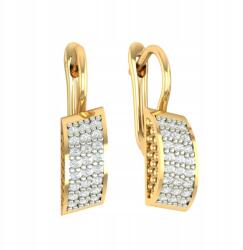 Angel gold Arany Domború Fülbevaló Kislánynak Arany 585