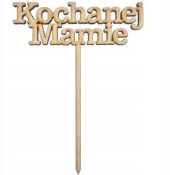 Loveart Fa topper Kedves Anyuka Loveart 20 cm Anyák napja Dekoráció a csúcson (LVSK-2153)