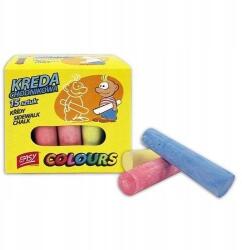 Spokey Járdaszínező Kréta 15 Darabos Szett, Easy, Easy Stationery (88305)