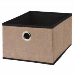 Storage Solutions Textil Tároló Doboz No Woven Poliészter 32X25X18CM Barna (170488470-grey)