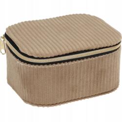 Home Styling Collection Ékszerdoboz ékszertartó bársony 11, 5x9, 5x6 (HZ1965340-beige)