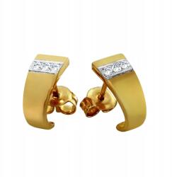 Angel gold Arany Gyerek Fülbevaló Lekerekített 585 Keresztelő (K0652/5-K)