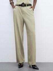 Shein Zöld Egyenes Pántos Nadrág (s) (609114)