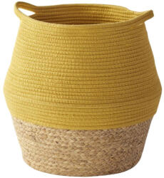  Játéktároló Kosár Gyerekeknek Gyermekszobába Sárga Kosár Ø 30 cm (161257)
