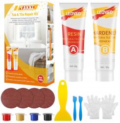  Javítókészlet zuhanytálca kádakhoz repedések karcolások 100g (1566727)