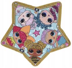 Cerda Lol Surprise Star forma fürdőlepedő, strand törölköző 115x110 cm (Fast Dry) (2200004064)