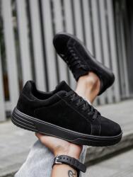 Shein Fekete Fűzött Tornacipő (41) (609762)