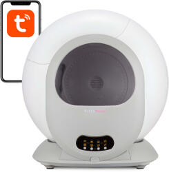 KittyTech Tuya SilentPurr automata öntisztító macska alomtálca szürke KittyTech (KT2100AW-G)