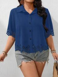 Shein Kék Laza Ing (0XL) (609117)