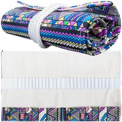 KOH-I-NOOR Feltekerhető Tolltartó 24 Aztec Ecsettel (5902927315012)