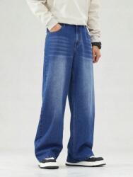 Shein Kék Egyenes Farmernadrág (M) (609144)