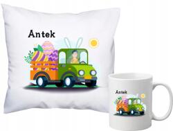 agmART Párna és Bögre szett Ajándék Húsvéti Vidám Dekoráció név