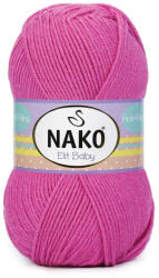  Nako Elit baby bolyhosodásmentes fonal 05278 - Fukszia